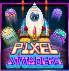 Pixel Invaders logo