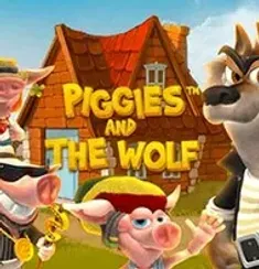 Piggies and the Wolf logo