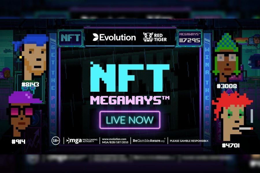 Evolution lancia la nuova slot Ntf Megaways con quattro Cryptopunk
