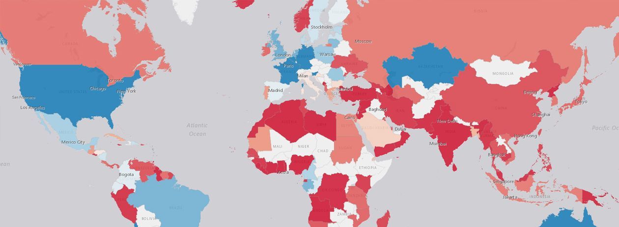La mappa mondiale della lotta ai siti di casinò online illegali