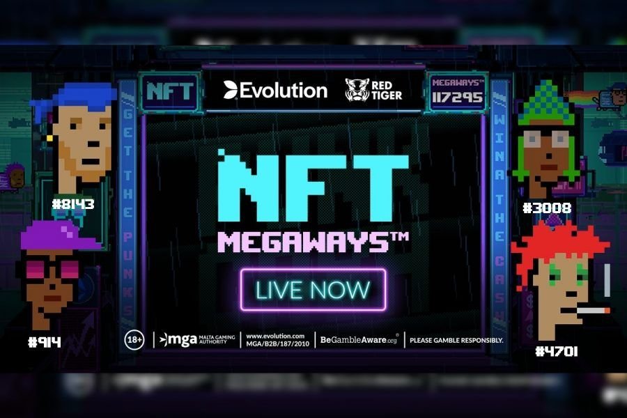 Evolution lancia la nuova slot Ntf Megaways con quattro Cryptopunk